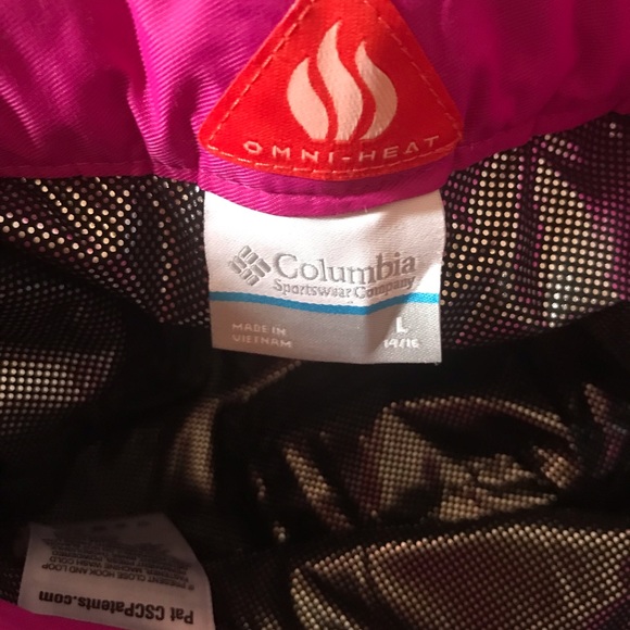 Columbia Bugaboo Omni-Tech women snow pants (rose red) - Picture 4 of 6